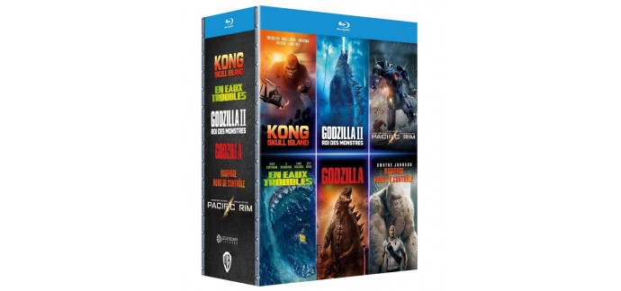 Amazon: Coffret Godzilla 6 films en Blu-Ray à 22,50€