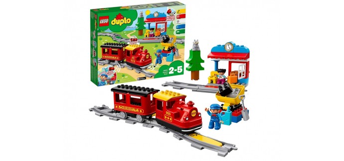 Amazon: LEGO DUPLO Le train à vapeur - 10874 à 39,90€