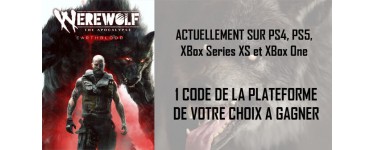 Ciné Média: Un jeu vidéo "Werewolf : The Apocalypse - Earthblood" à gagner