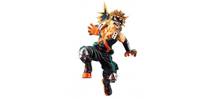 Amazon: Figurine Katsuki Bakugo My Hero Academia à 33€