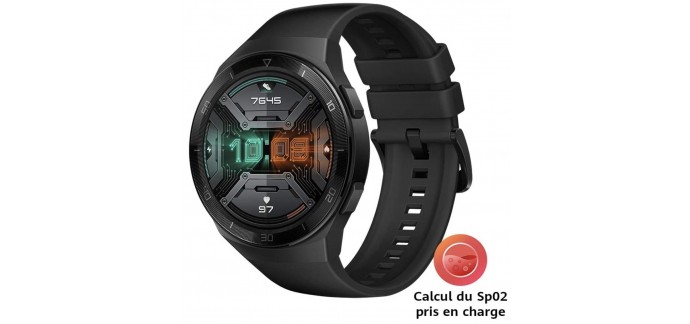 Amazon: Montre connectée Huawei Watch GT 2E à 99€