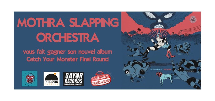 La Grosse Radio: 3 vinyles de Mothra Slapping Orchestra à gagner