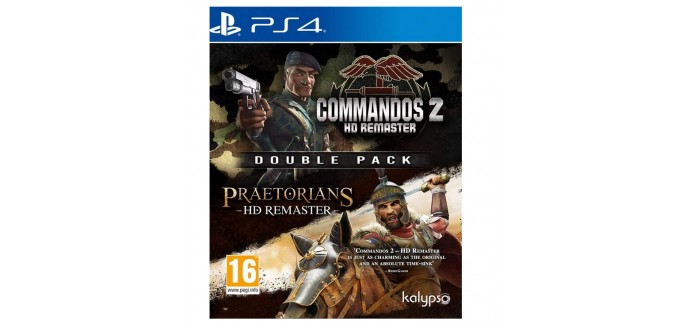 Amazon: Double Pack Commandos 2 & Praetorians: Hd Remaster sur PS4 à 14,99€
