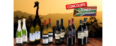 Relais du Vin & Co: 2 coffrets de 6 bouteilles de vin du vignoble sud-africain à gagner