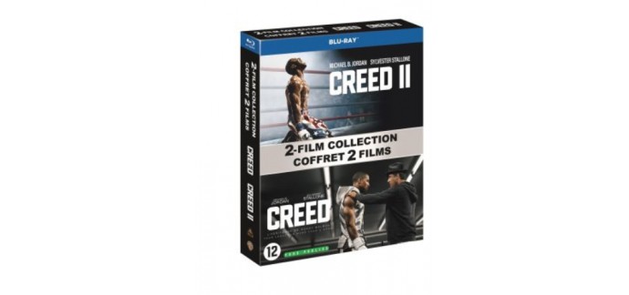Fnac: Coffret Blu-Ray Creed et Creed II à 9,99€