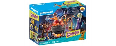 Amazon: Playmobil Scooby-Doo! Histoires dans Le Chaudron - 70366 à 19,40€