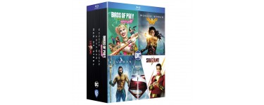 Amazon: Coffret Blu-Ray 5 Films DC Comics à 20€