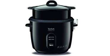 Amazon: Cuiseur à Riz Tefal RK103811 Classic 2 Noir Métallisé à 36€
