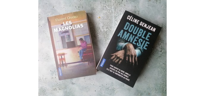 Blog Baz'art: 5 romans "Double Amnésie" ou "Les Magnolias" à gagner