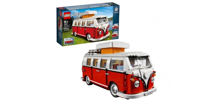 Amazon: Lego Creator Expert Le Camping Car Volkswagen T1 - 10220 à 170,50€