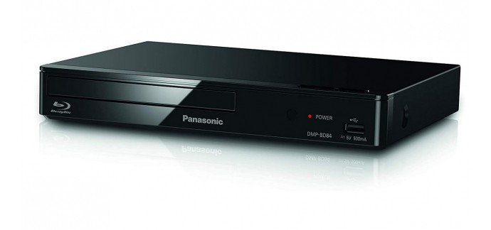 Amazon: Lecteur Blu-ray 2D Panasonic DMP-BD84EG-K à 69€