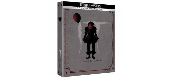 Amazon: Ça Chapitre 1 & 2 en 4K Ultra HD Blu-Ray Bonus - Édition boîtier SteelBook à 35,99€