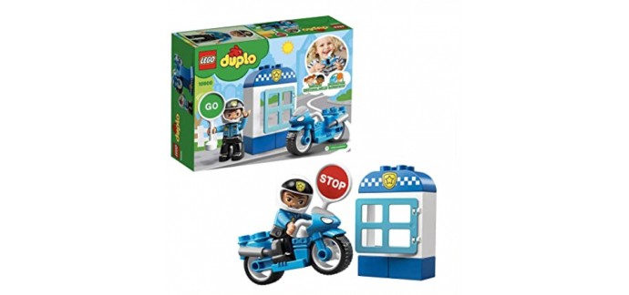 Amazon: LEGO DUPLO Rescue La moto de police -  10900 à 9,24€