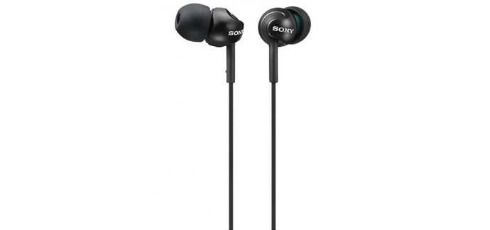 Amazon: Ecouteurs Intra-auriculaires Sony MDR-EX110LPB à 13,15€