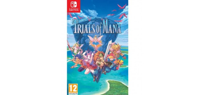 Cdiscount: Jeu Nintendo Switch Trials Of Mana à 25,99€