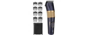 Amazon: Tondeuse Cheveux Lithium Power BaByliss MEN E986E à 32,39€