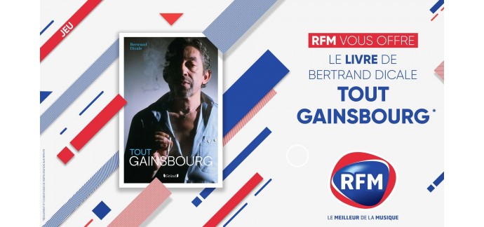 RFM: Des livres "Tout Gainsbourg" à gagner