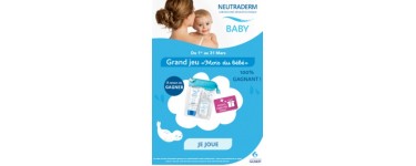 Laboratoires Gilbert: Des trousses de 2 produits de soins bébé Neutraderm, des points de fidélité à gagner