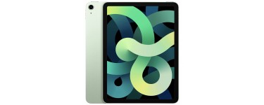 Amazon: Apple iPad Air 4e génération - 10,9", Wi-Fi, 64 Go - Vert à 609€