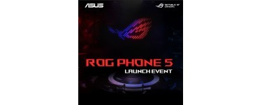 Asus: 5 smartphones ASUS ROG Phone 5 à gagner