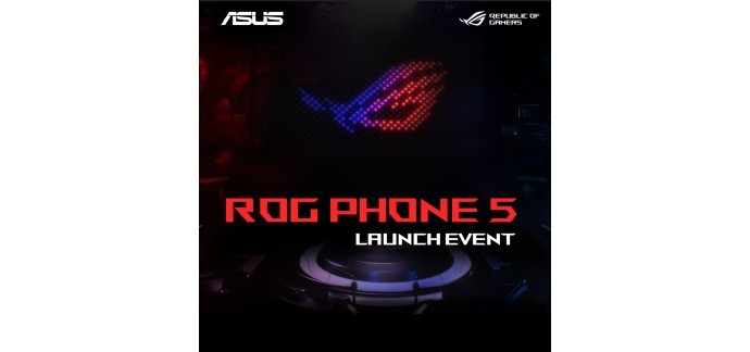 Asus: 5 smartphones ASUS ROG Phone 5 à gagner