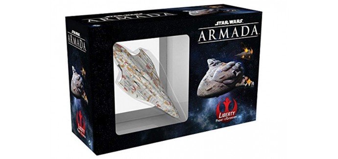 Amazon: Jeu de société Star Wars Armada - Extension : Liberty - Asmodee à 37,90€