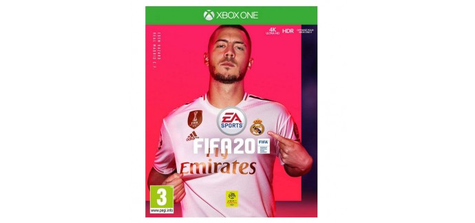 Amazon: FIFA 20 - Standard Edition sur Xbox One à 20,64€