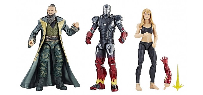 Amazon: Figurines Iron Man Mark XXII, Pepper Potts et Le Mandarin - Marvel The First Ten Years à 58,90€