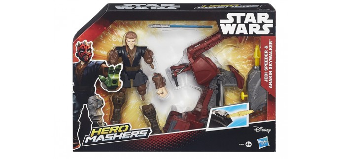 Amazon: Figurines Hero mashers Star Wars Speeder - Hasbro à 12,47€