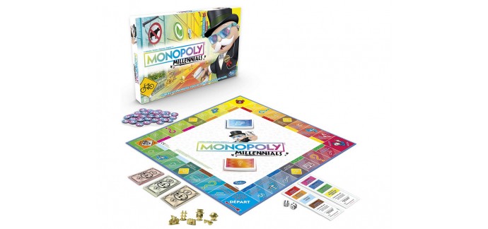 Amazon: Jeu de société Monopoly Millennials - Edition spéciale Génération Y à 20,99€