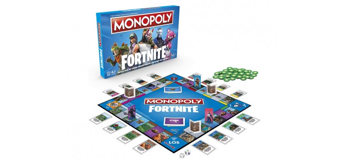 Amazon: Jeu de société Monopoly Fortnite (Version Allemande) Hasbro à 30,64€