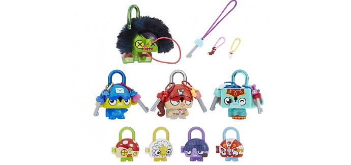 Amazon: Figurine Lock Stars Pack de 4 Cadenas à Collectionner à 9,88€