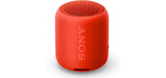 Amazon: Enceinte Bluetooth Portable Sony SRS-XB12 Extra Bass Waterproof - Rouge à 46€