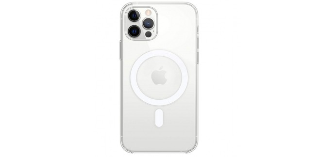 Amazon: Apple Coque Transparente pour iPhone 12, 12 Pro à 39,99€
