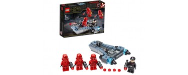 Amazon: LEGO Star Wars, Coffret de bataille Sith Troopers avec speeder - 75266 à 12,22€