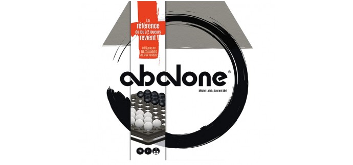Amazon: Jeu de société Abalone Asmodee à 22,50€