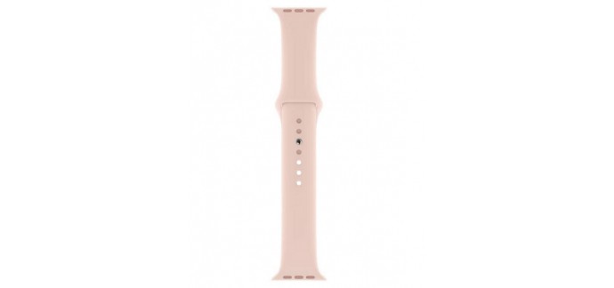 Amazon:  Apple Watch Bracelet Sport rose des sables (40mm) - S/M et M/L à 39,99€