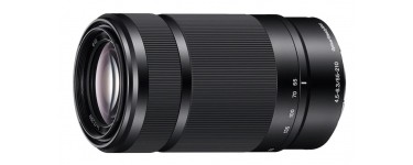 Amazon: Sony Objectif SEL-55210BQ Monture E APS-C 55-210 mm F4.5-6.3 - Noir à 199€