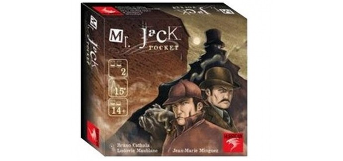 Amazon: Jeu de société Mr Jack Pocket - Asmodee à 7,50€
