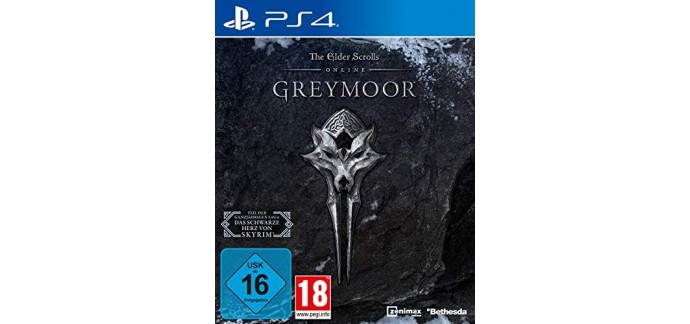 /!\ Ne pas utiliser /!\ Amazon DE: The Elder Scrolls Online: Greymoor sur PS4 à 19,99€