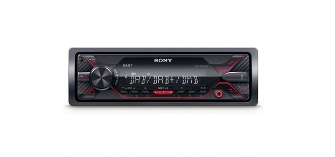 Amazon: Autoradio Sony DSX-A310DAB avec USB à 80,83€