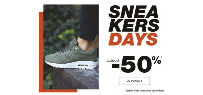 Courir: Jusqu'à - 50% sur une sélection de modèles de chaussures pendant les Sneakers Friday