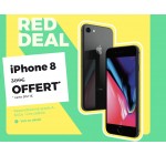 RED by SFR: Un iPhone 8 offert pour toute souscription à un forfait mobile illimité + 100Go à 15€/mois