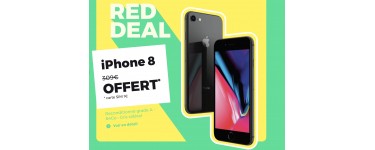RED by SFR: Un iPhone 8 offert pour toute souscription à un forfait mobile illimité + 100Go à 15€/mois