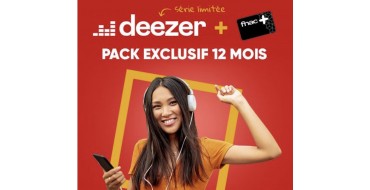 Fnac: Carte Fnac+ et abonnement Deezer Premium 12 mois à 60€