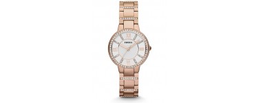 Amazon: Montre Fossil ES3284 à trois aiguilles en acier inoxydable Doré rose à 84,34€