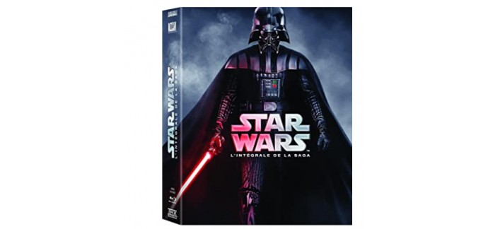 Amazon: Coffret Blu-Ray Star Wars - La Saga à 75,78€