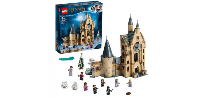 Amazon: LEGO Harry Potter La tour de l’horloge de Poudlard - 75948 à 62€