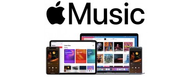 Groupon: 4 mois d'abonnement gratuit à Apple Music pour les nouveaux abonnés