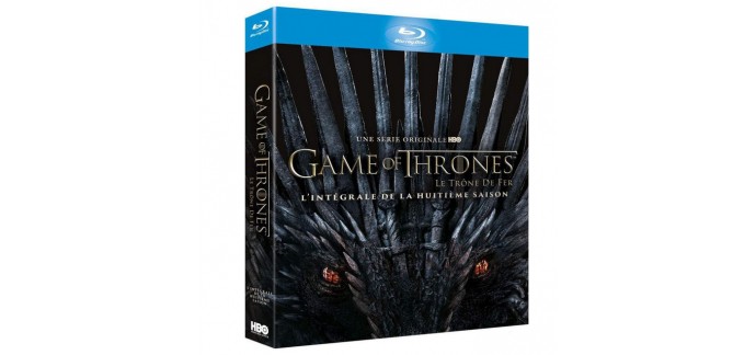 Amazon: Blu-Ray Game Of Thrones (Le Trône de Fer) - Saison 8 à 19€